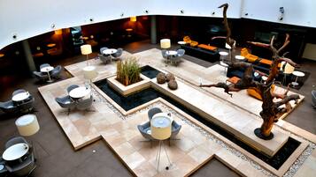 Sala de estar en el lobby