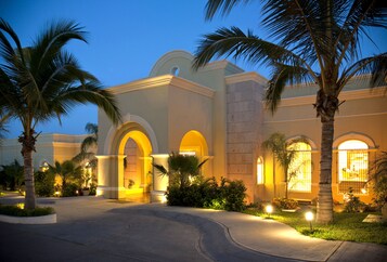 Front of property - evening/night