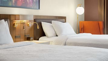 Hypo-allergenic bedding, in-room safe, desk, laptop workspace