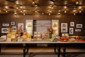 Daily buffet breakfast for a fee