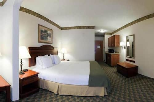 In-room safe, desk, blackout curtains, soundproofing