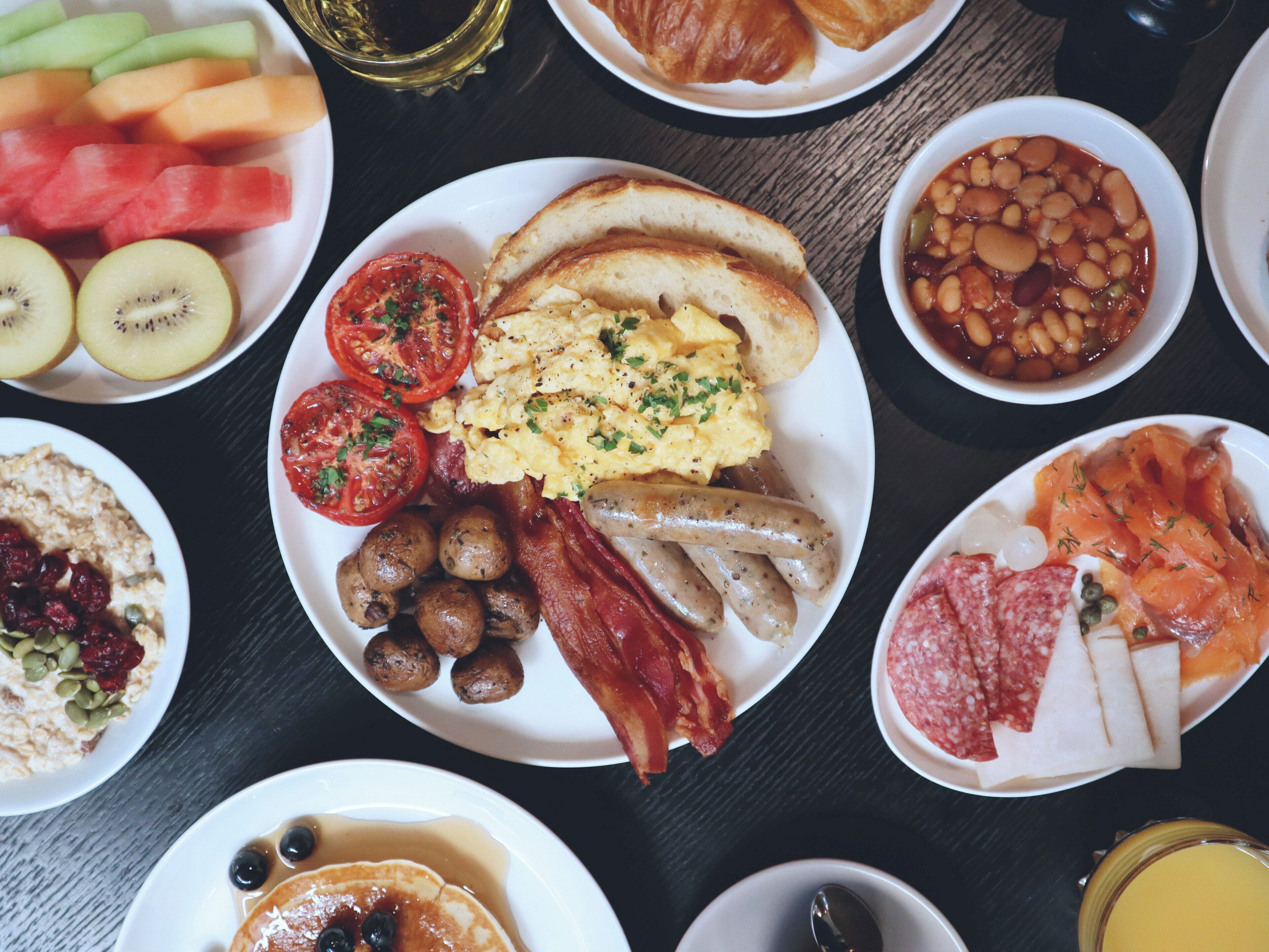 Repas de petit déjeuner