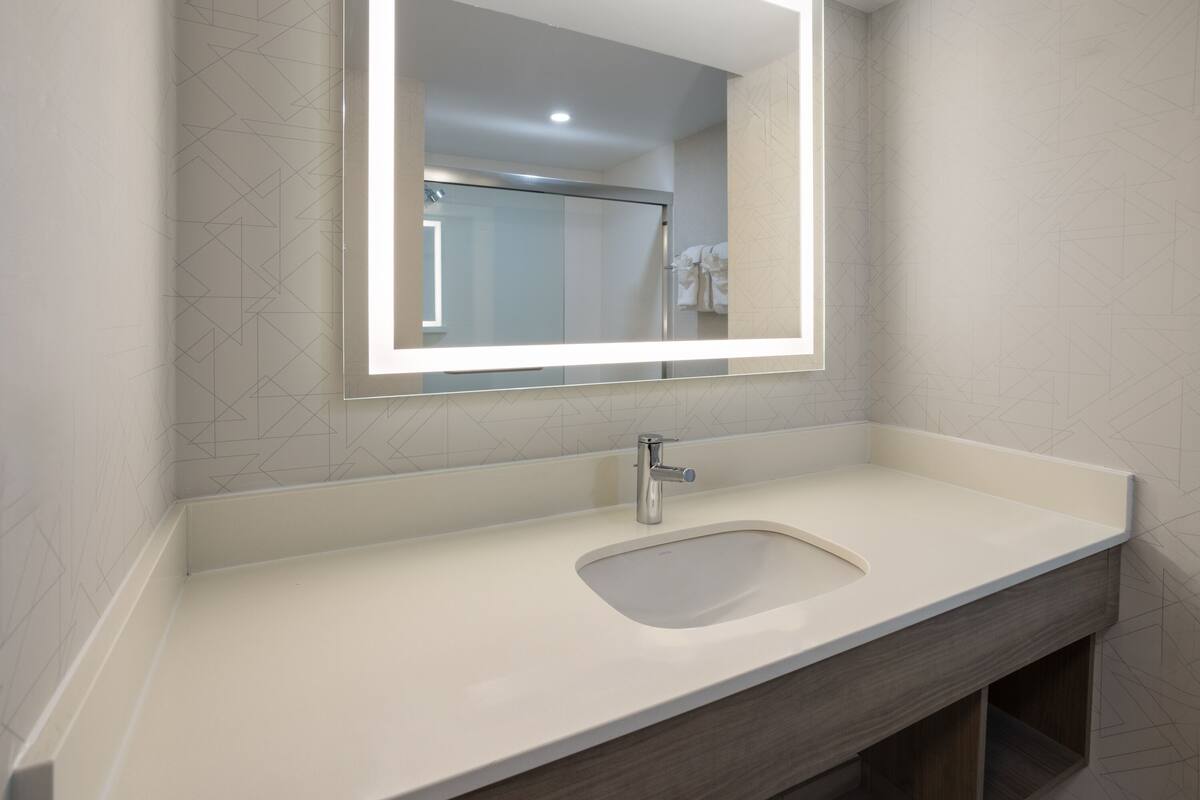 free toiletries, hair dryer, towels, soap