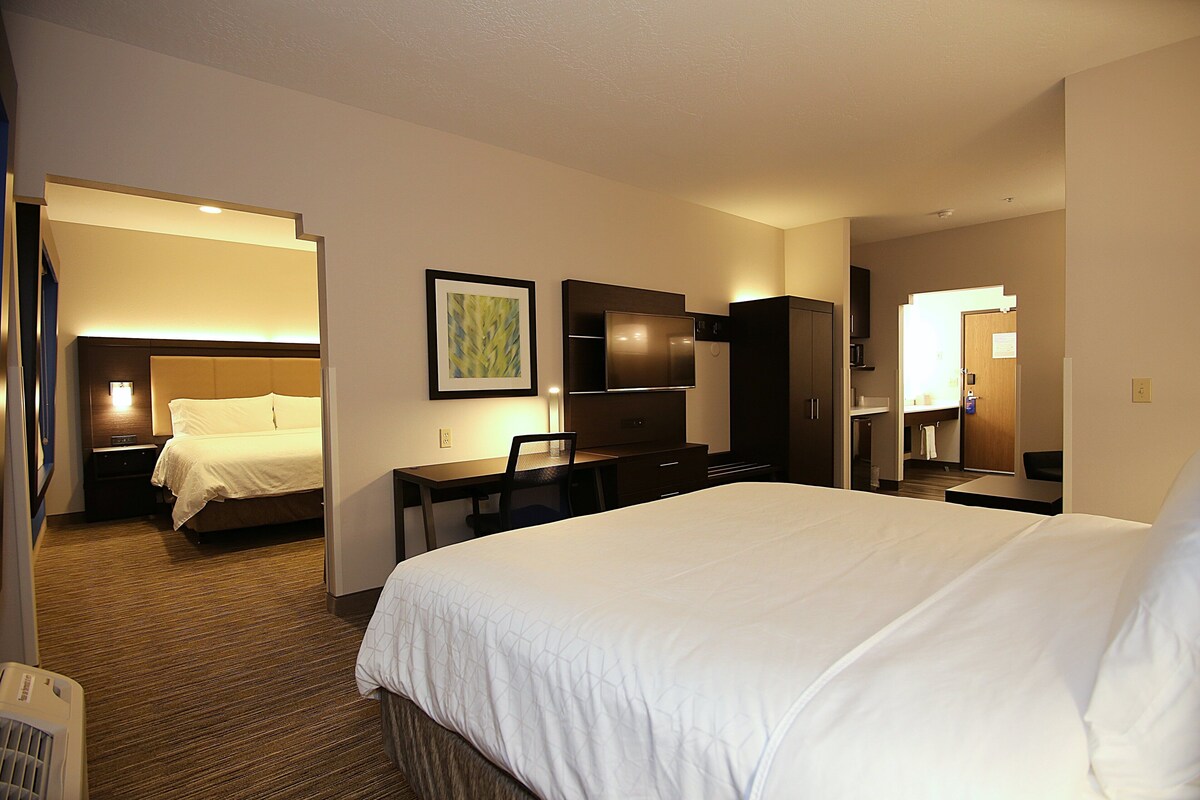 Suite, 1 Bedroom | Desk, blackout drapes, iron/ironing board, rollaway beds (surcharge)
