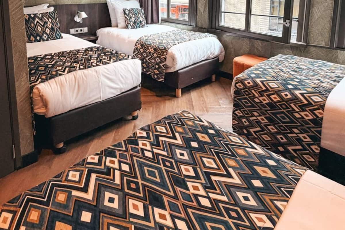 Chambre Quadruple | Coffres-forts dans les chambres, décoration personnalisée