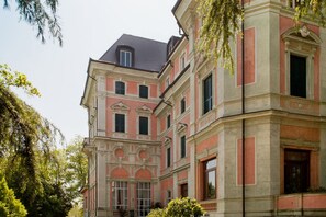 Overnatningsstedets facade