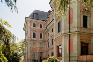 Overnatningsstedets facade