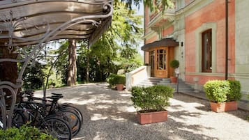 A szálláshely bejárata