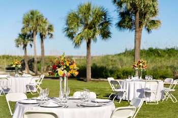 Outdoor banquet area at DoubleTree Resort by Hilton Myrtle Beach Oceanfront