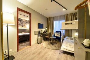 Family Room | In-room safe, desk, iron/ironing board, free WiFi