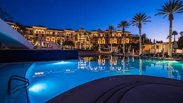 Outdoor pool, cabanas (surcharge), pool umbrellas