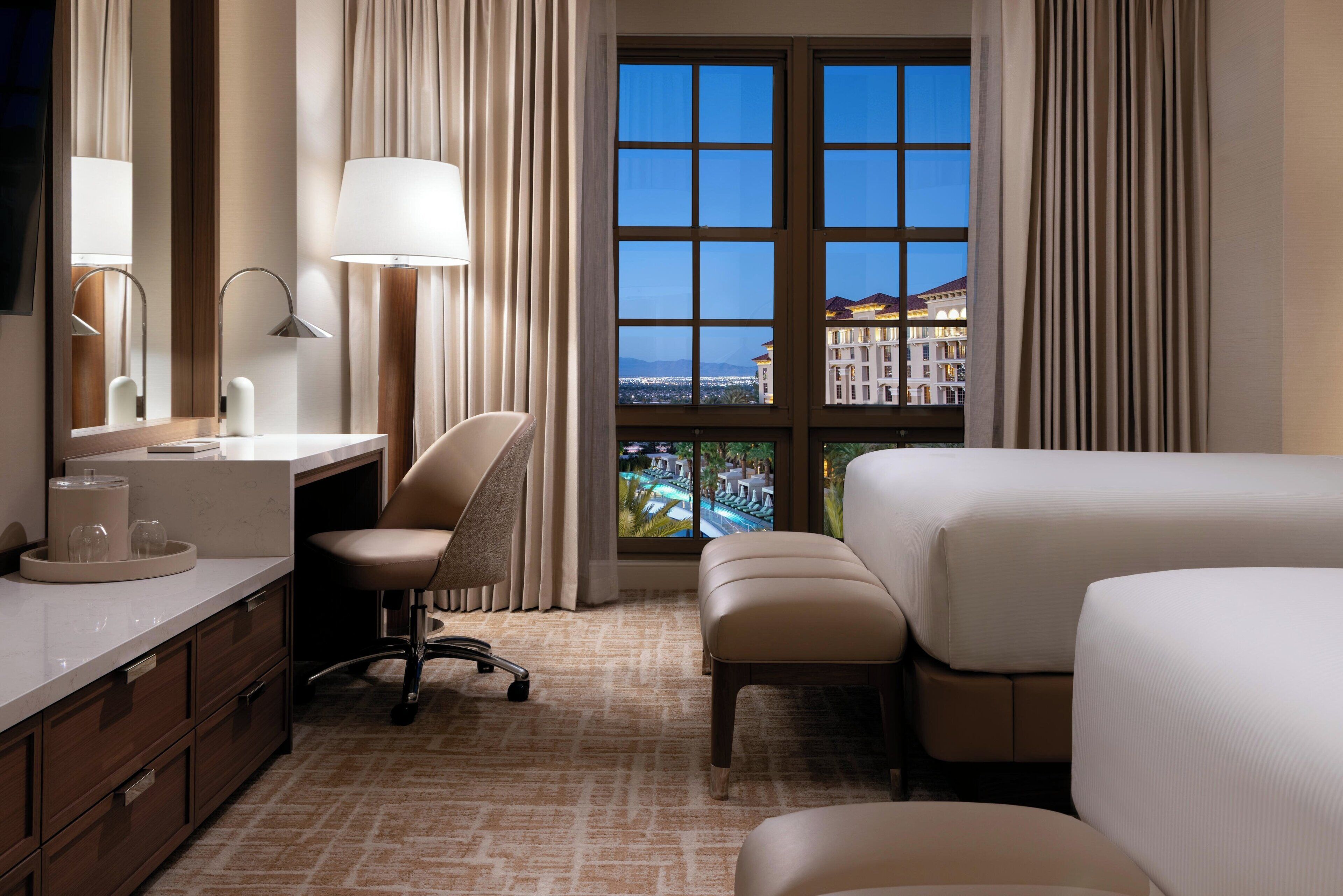 Premium bedding, pillowtop beds, minibar, in-room safe