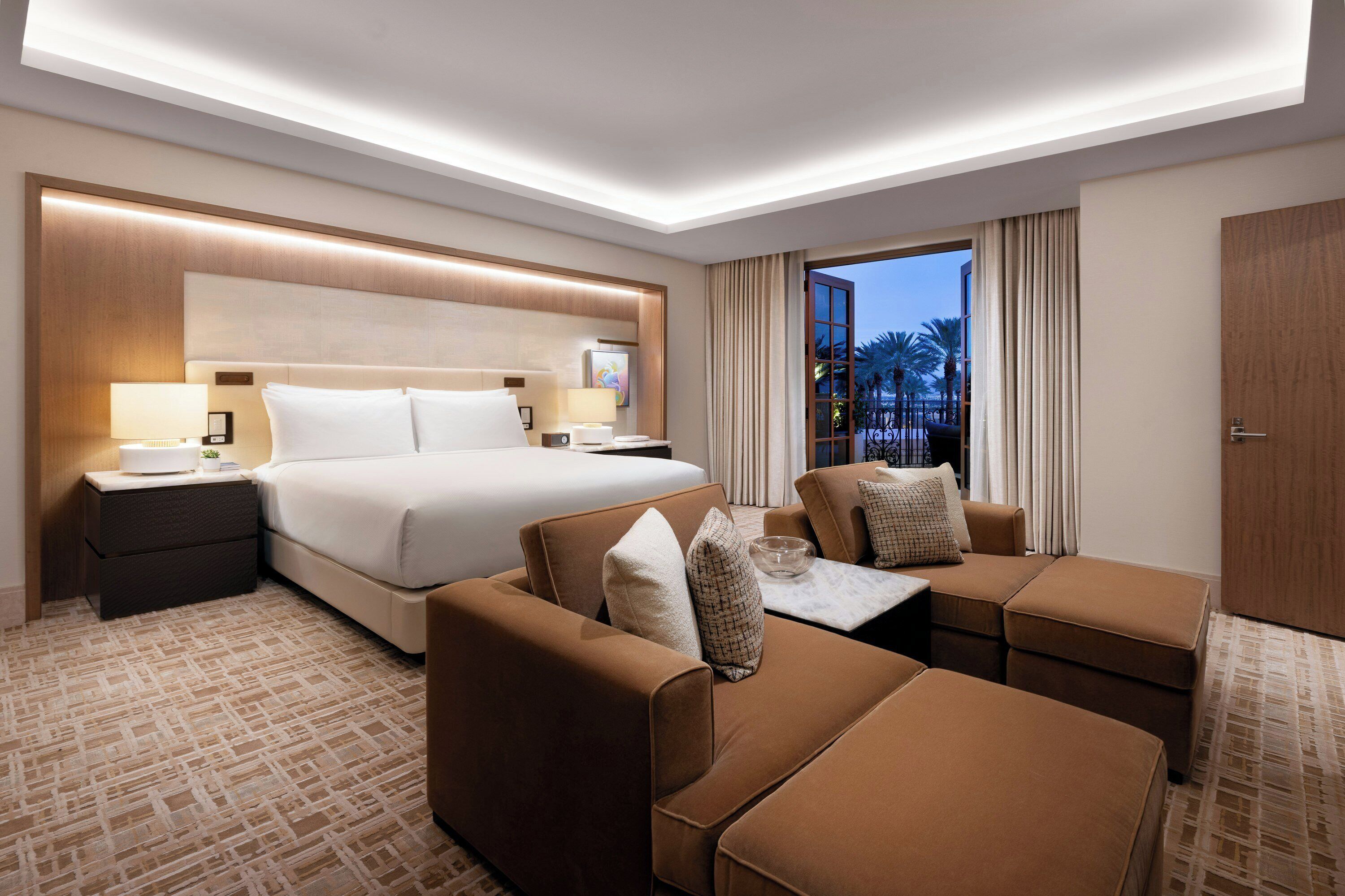 Premium bedding, pillow-top beds, minibar, in-room safe