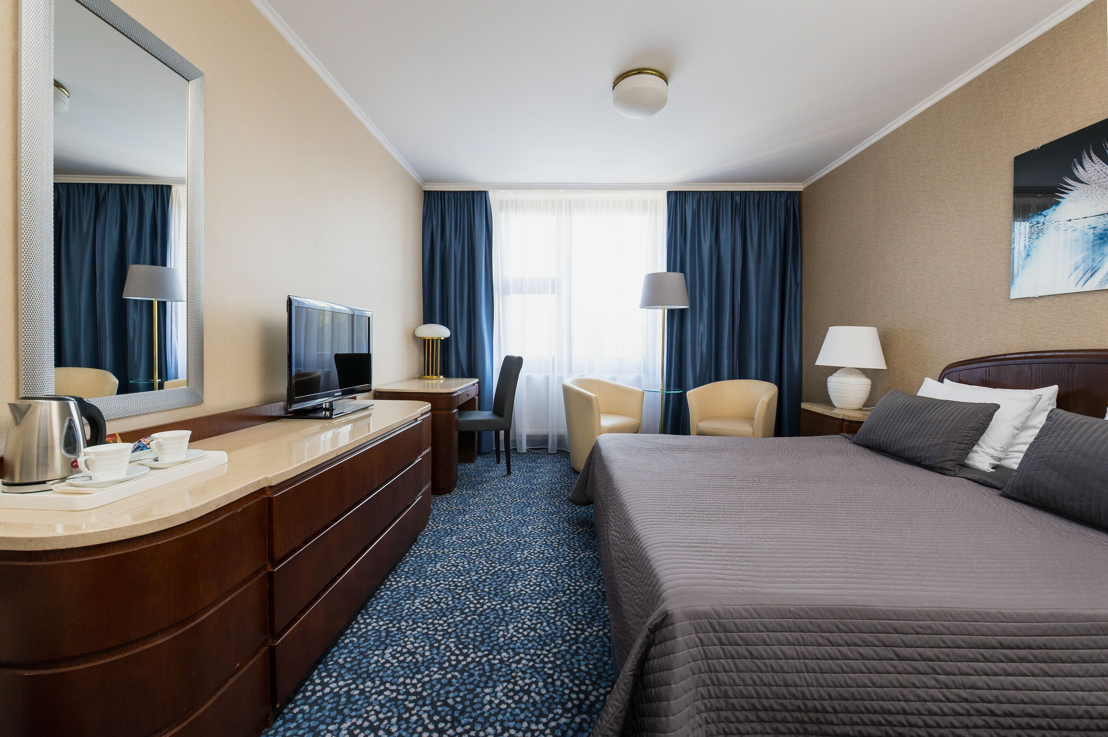 classic double or twin room | 2 bedrooms, hypo-allergenic bedding, in-room safe, desk