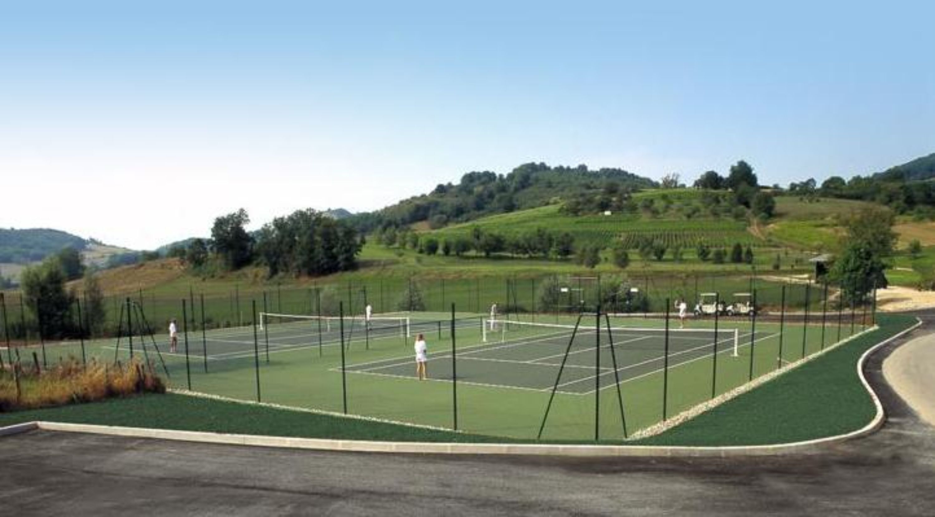 Terrain de tennis