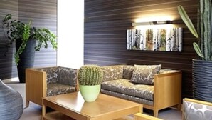 Sitteområde i lobbyen