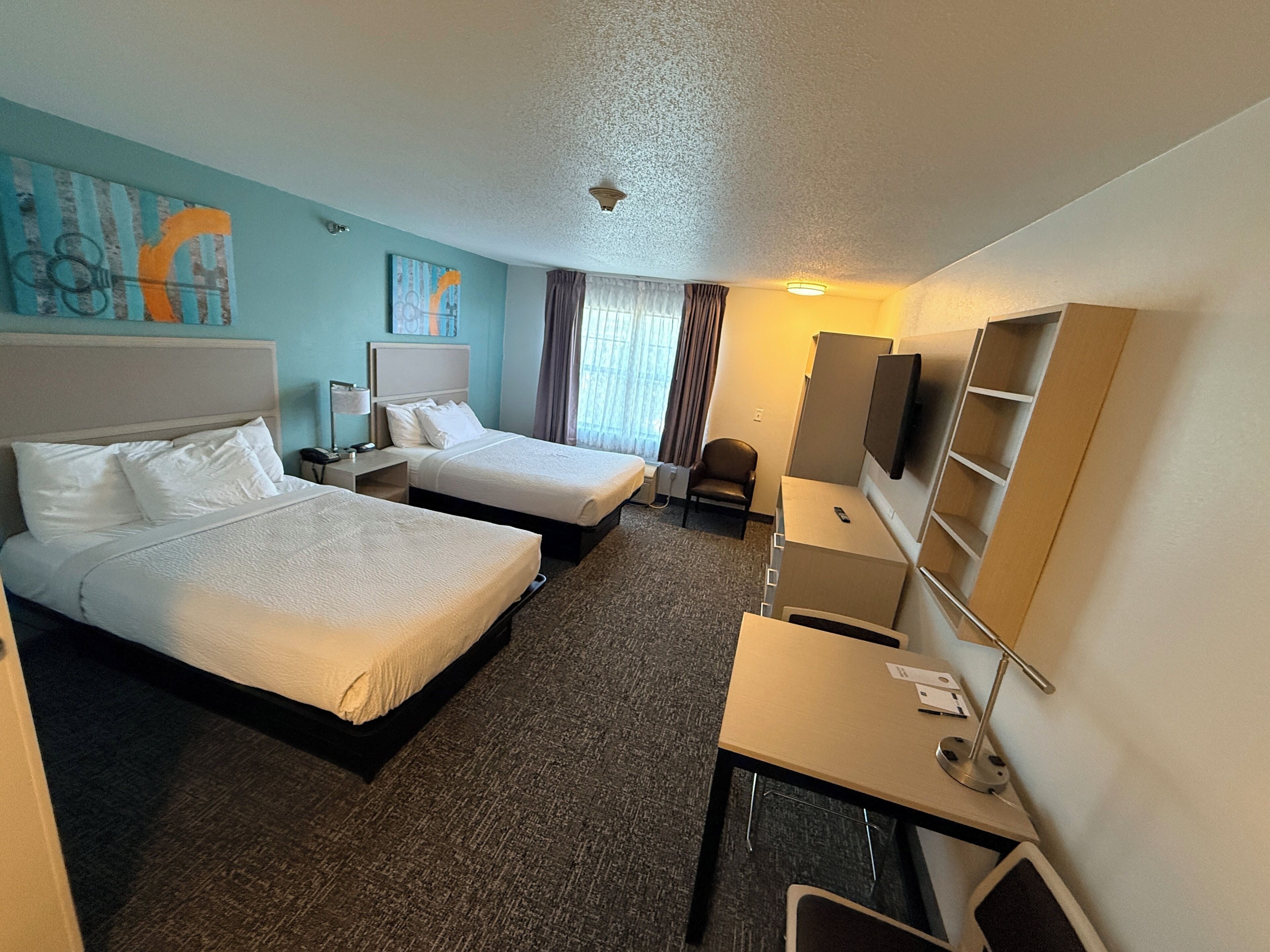 Standard Room, 2 Double Beds, Non Smoking | View from property