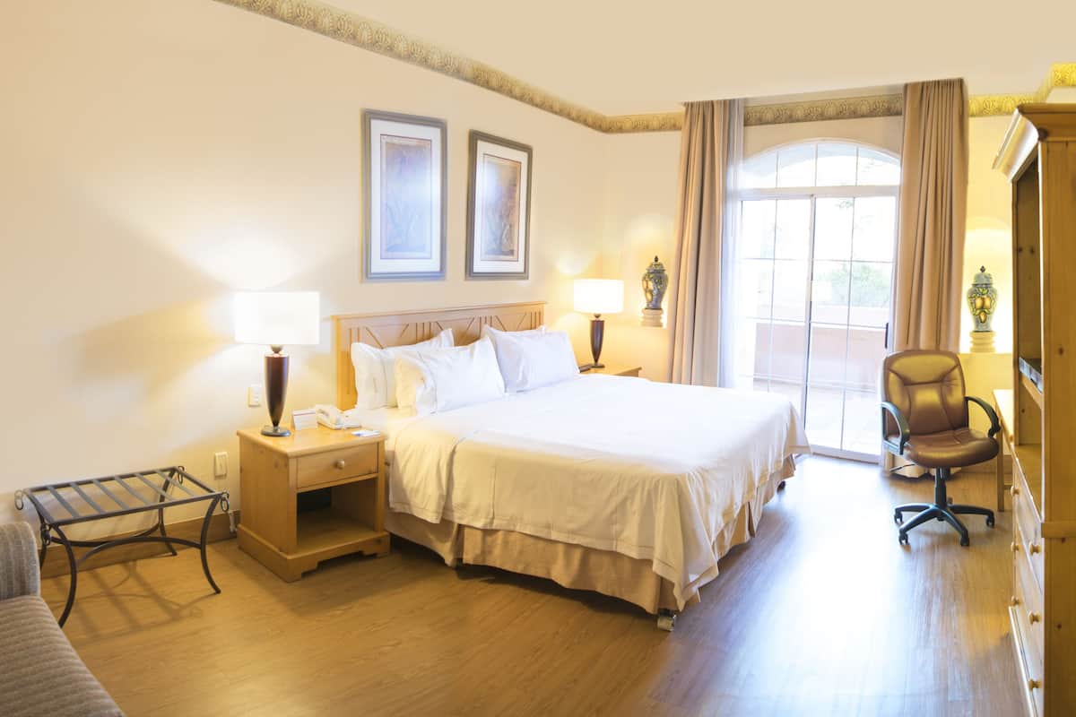 standard room, 1 king bed, accessible | in-room safe, desk, iron/ironing board, free wifi