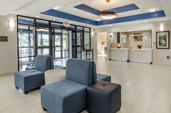 Lobby sitting area