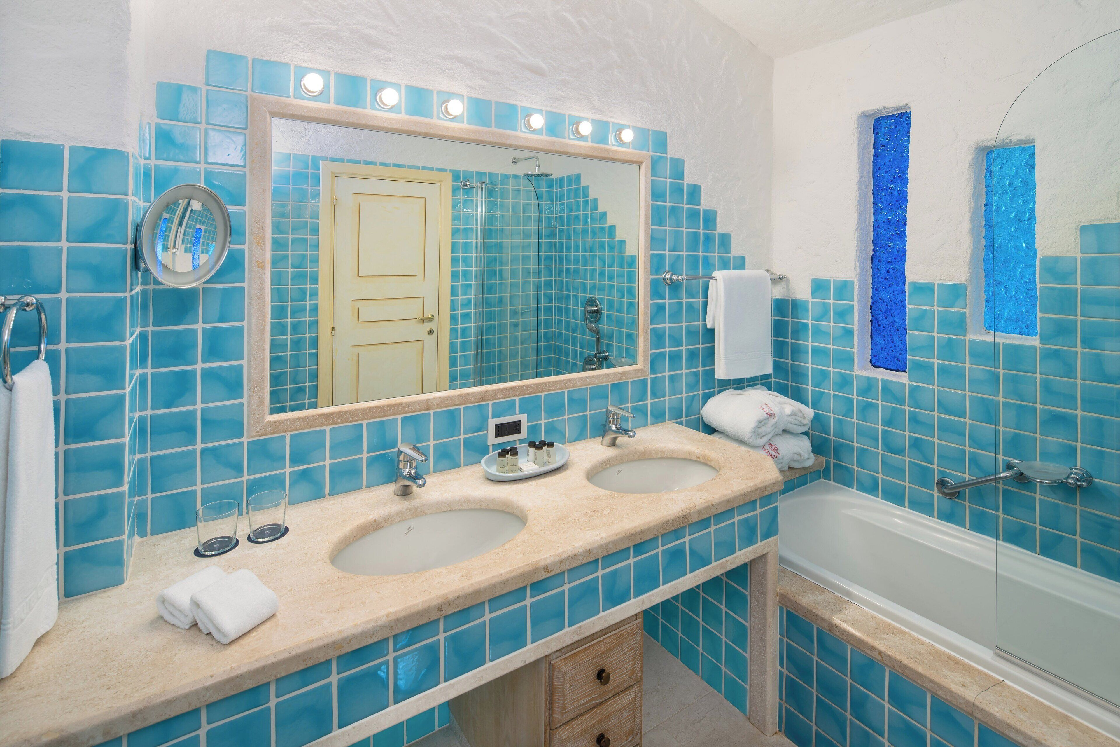 hair dryer, bathrobes, slippers, bidet