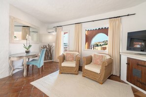 Royal Suite, 2 Bedrooms, Balcony, Sea View | Egyptian cotton sheets, premium bedding, minibar, in-room safe - Cervo Hotel, Costa Smeralda Resort (Arzachena)