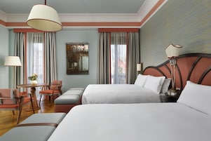 Deluxe Room, 2 Queen Beds | Premium bedding, down comforters, minibar, in-room safe