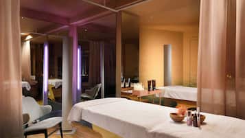 Turkish bath, body treatments, aromatherapy, deep-tissue massages