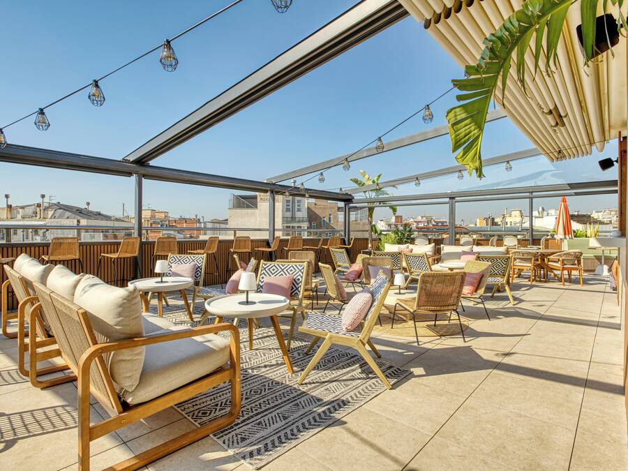 Terraza en la azotea