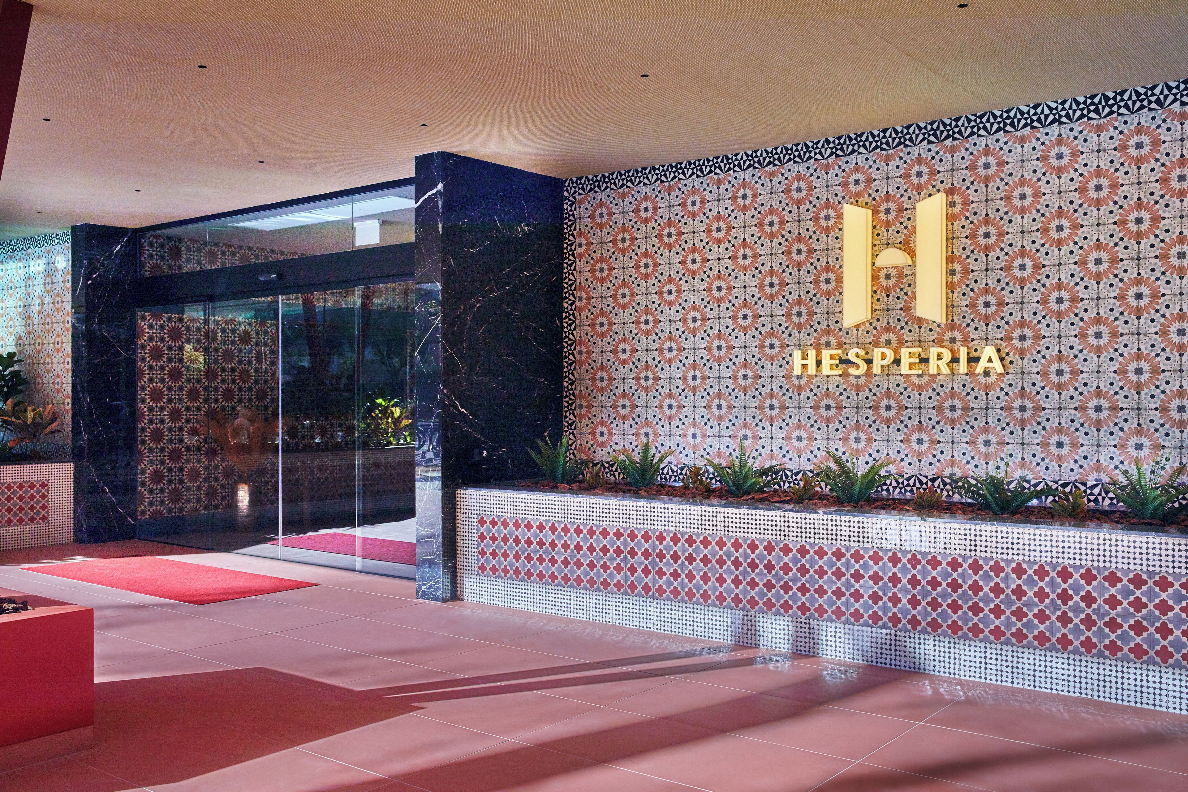 Entrada de la propiedad