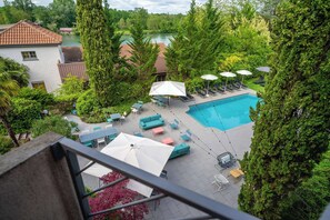View from room - Best Western Bridge Hotel Lyon East (Jons)