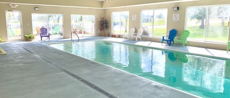 Una piscina techada
