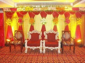Indoor wedding