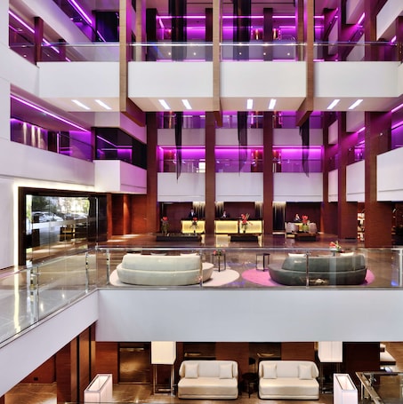 Lobby. Radisson Blu Atria Bengaluru