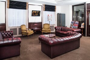 Sitteområde i lobbyen