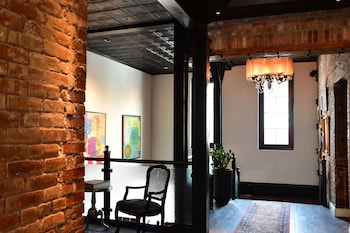 Hotel entrance and lobby at The Sohotel