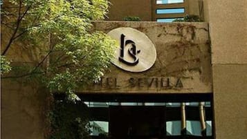 Majoituspaikan julkisivu