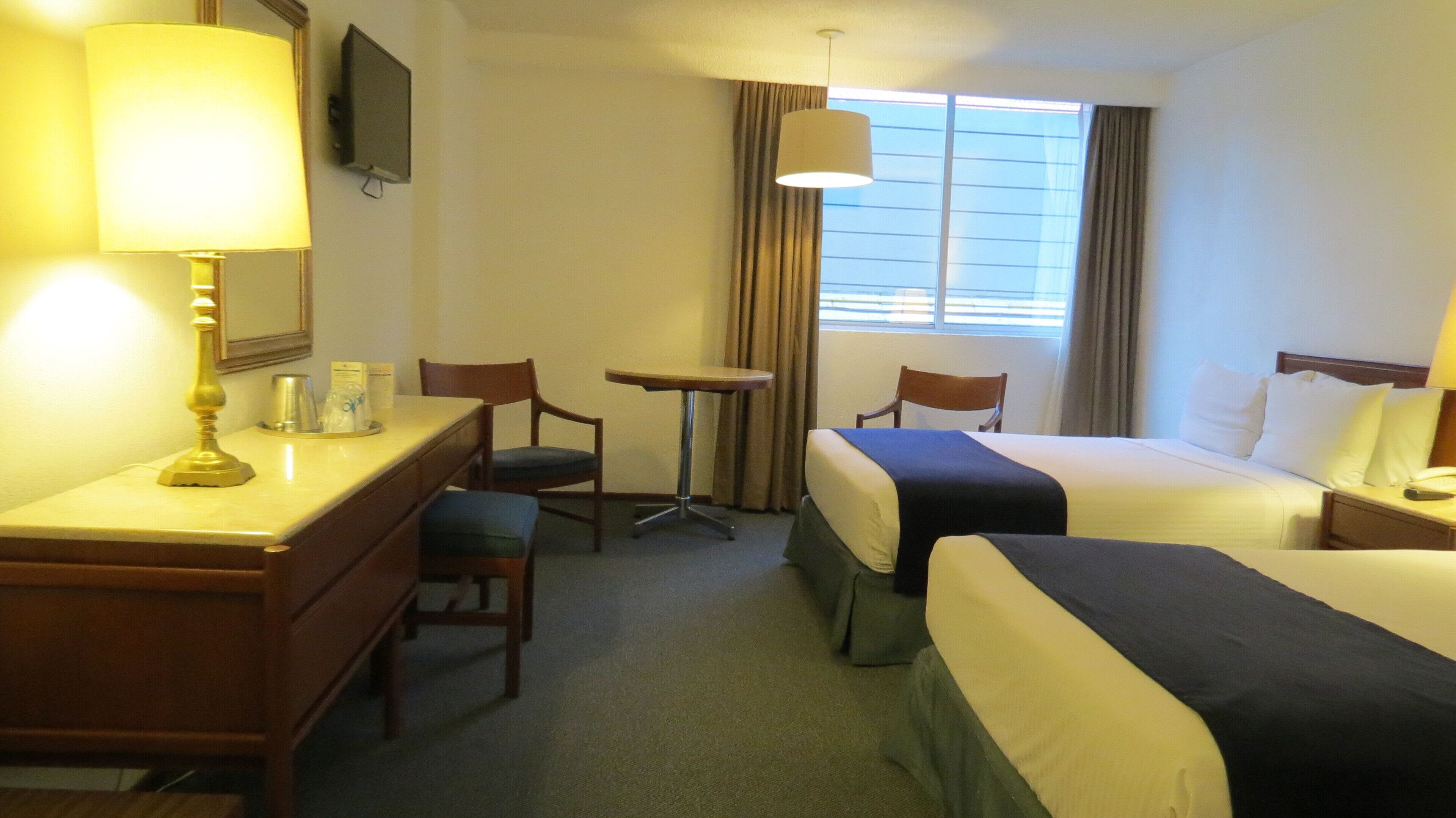 standard double room | 1 bedroom, in-room safe, desk, blackout curtains