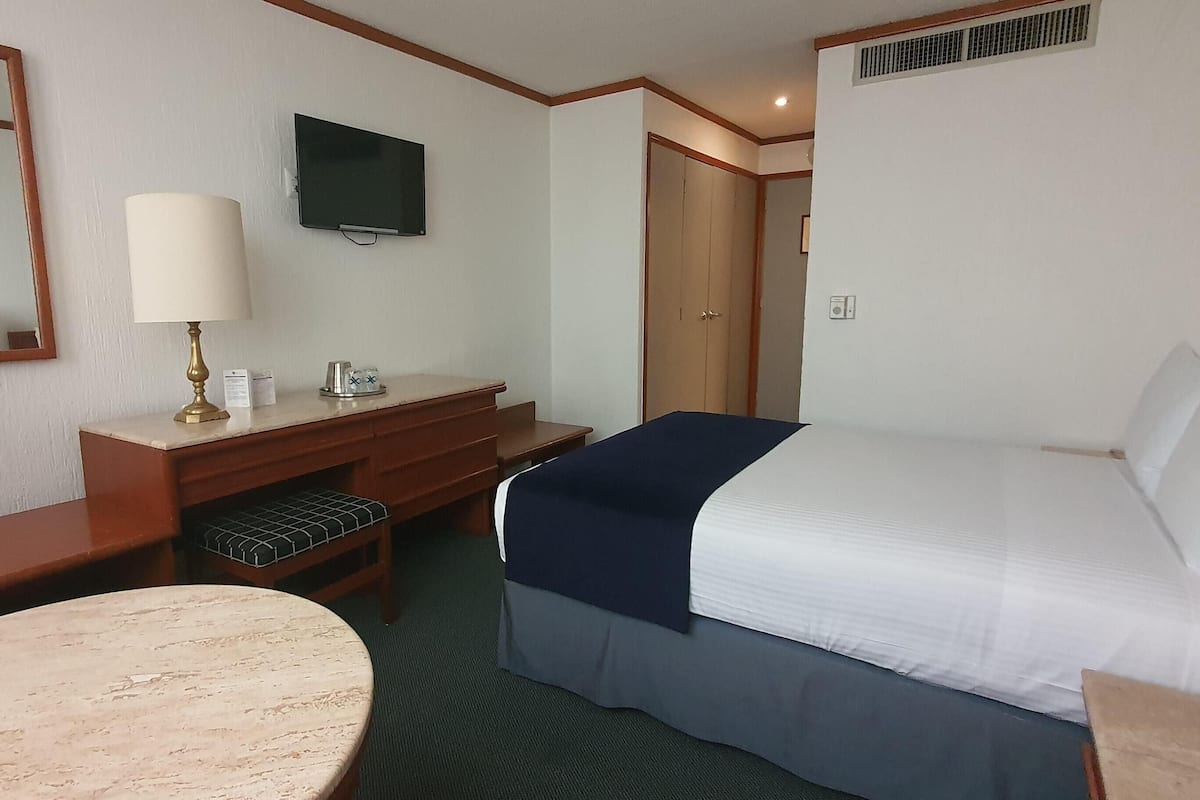 In-room safe, desk, blackout drapes, iron/ironing board