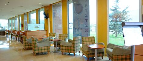 Sitteområde i lobbyen