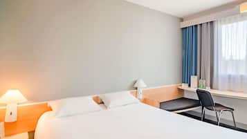 In-room safe, desk, free cribs/infant beds, free WiFi