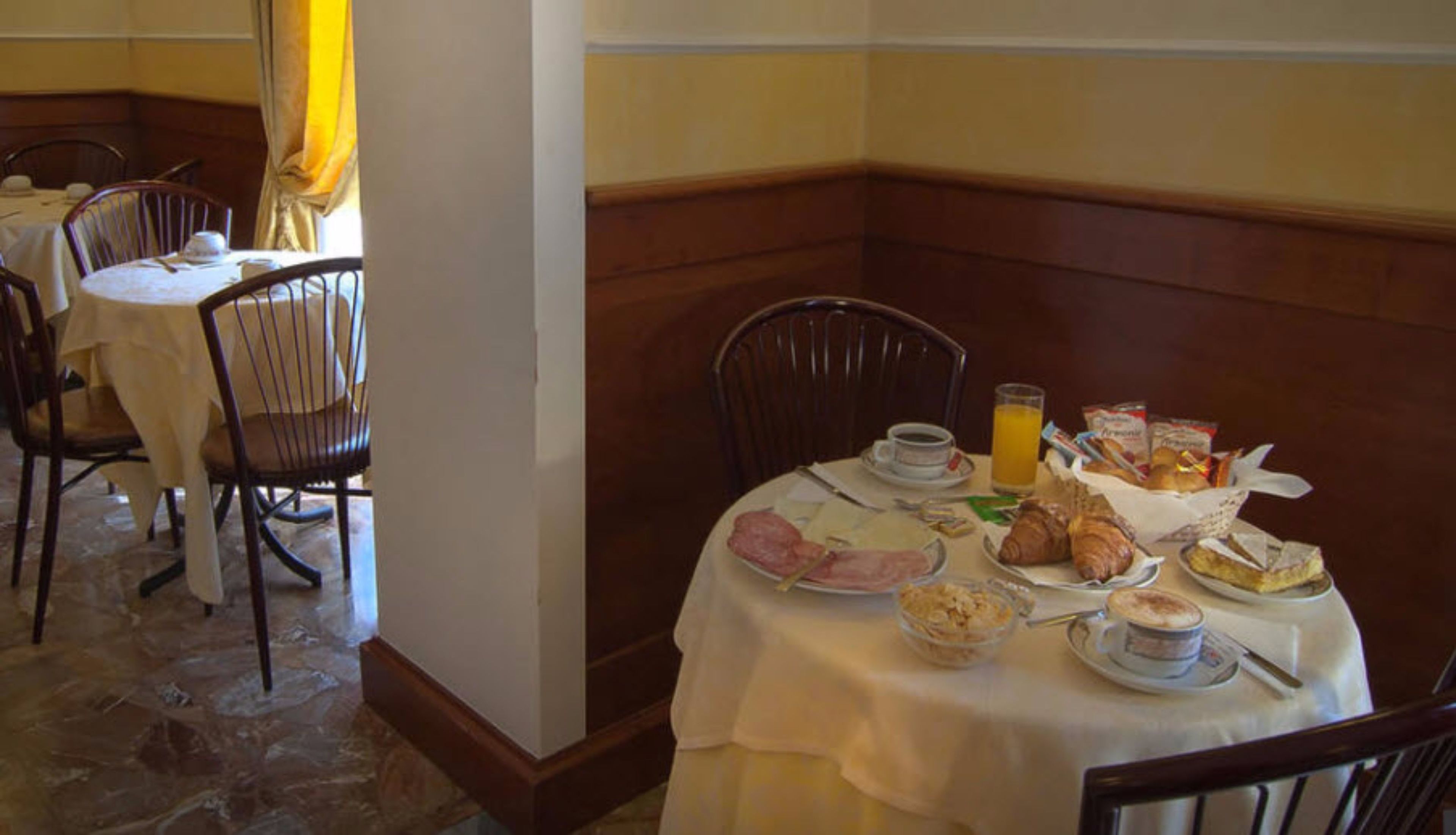 daily buffet breakfast (eur 10 per person)