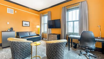 Habitación ejecutiva, 1 cama King size | Ropa de cama de alta calidad y camas con efecto memoria