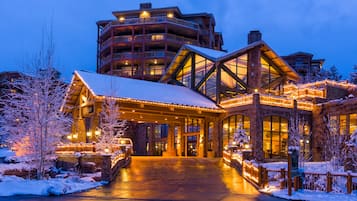 Front of property – evening/night