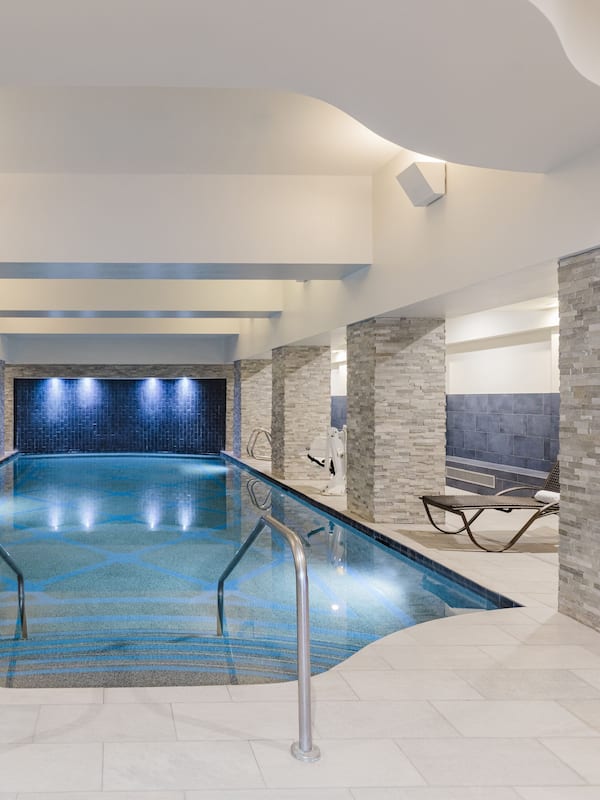 2 indoor pools, outdoor pool, pool umbrellas, pool loungers