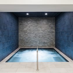 2 indoor pools, outdoor pool, pool umbrellas, pool loungers