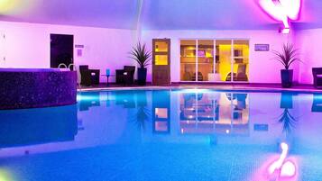 Indoor pool, outdoor pool