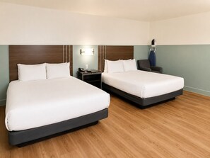 Room, 2 Queen Beds, Accessible | Desk, iron/ironing board, free WiFi, bed sheets - Stargazer Hotel (Monterey)