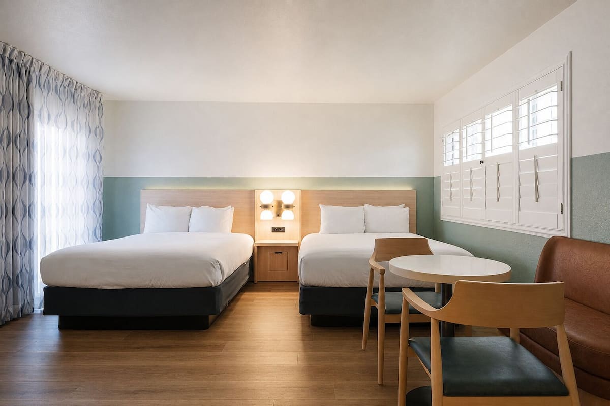 Family Room, Multiple Beds | Desk, iron/ironing board, WiFi (free), bed sheets