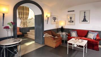 Sala de estar en el lobby