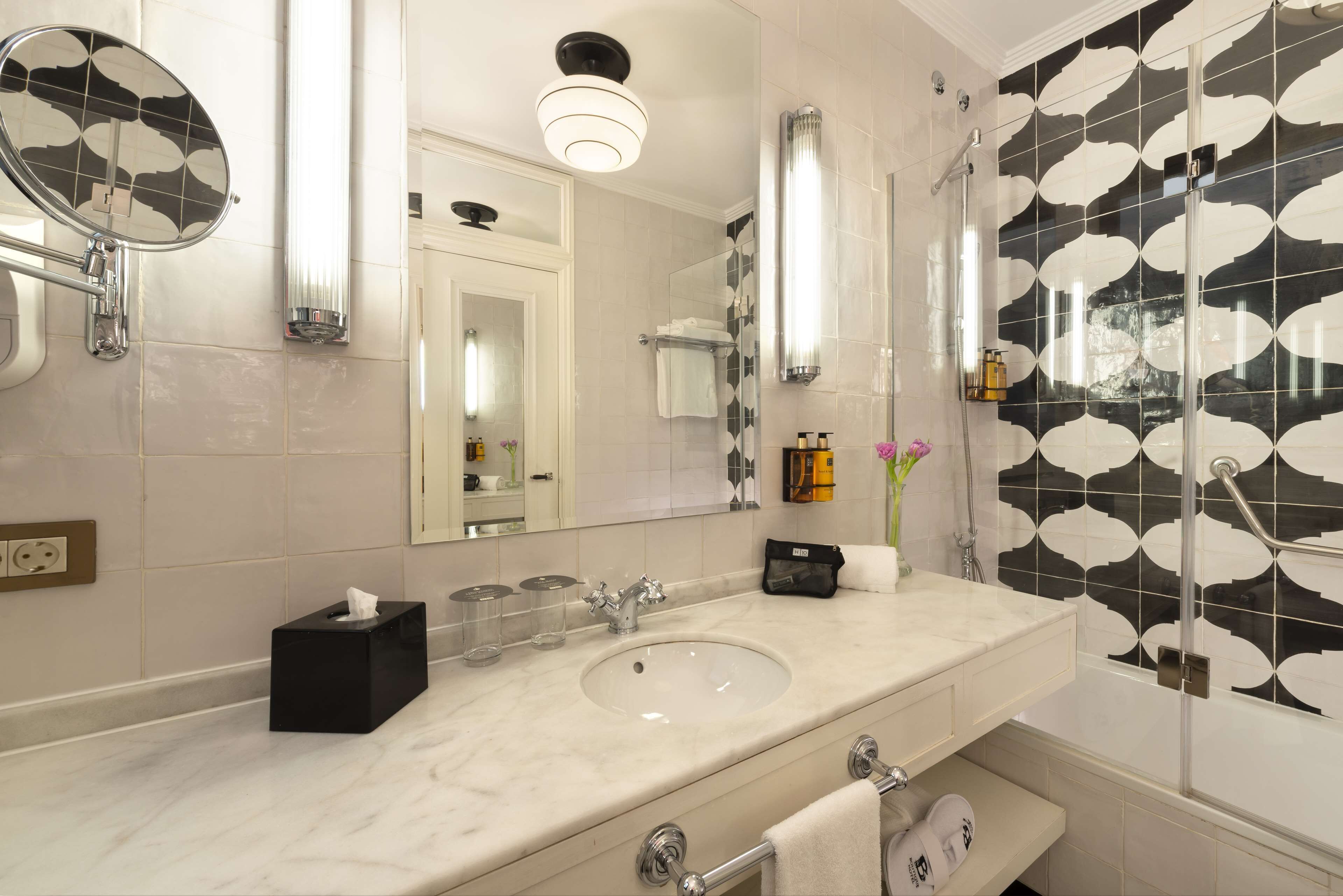 free toiletries, hair dryer, bathrobes, towels